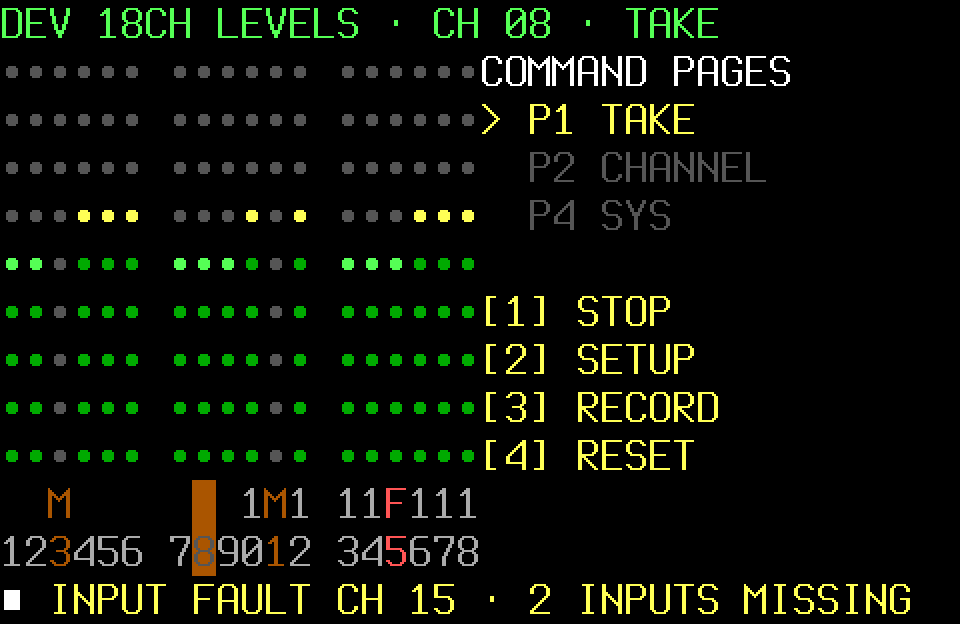 Missing and faulted inputs