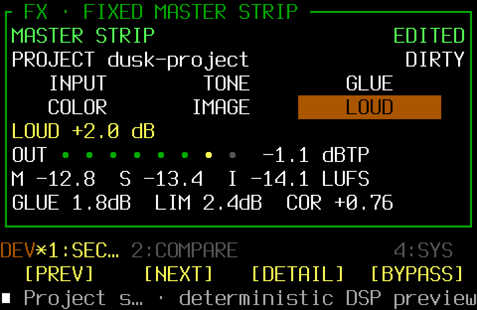 Fixed MASTER STRIP front page