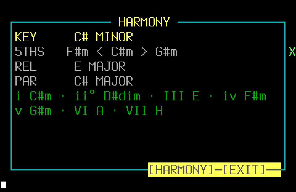 Read-only HARMONY browser